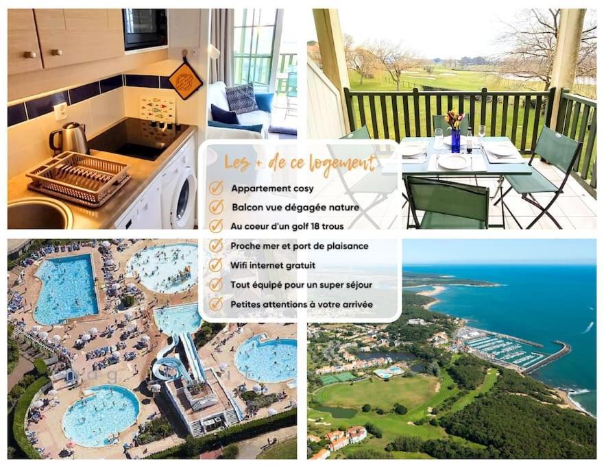 "L'Harmonie" Appartement Cosy 4 Personnes, Vue Golf, Wifi Gratuit Talmont-Saint-Hilaire Εξωτερικό φωτογραφία