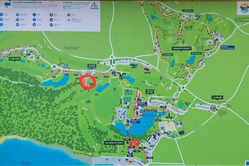"L'Harmonie" Appartement Cosy 4 Personnes, Vue Golf, Wifi Gratuit Talmont-Saint-Hilaire Εξωτερικό φωτογραφία